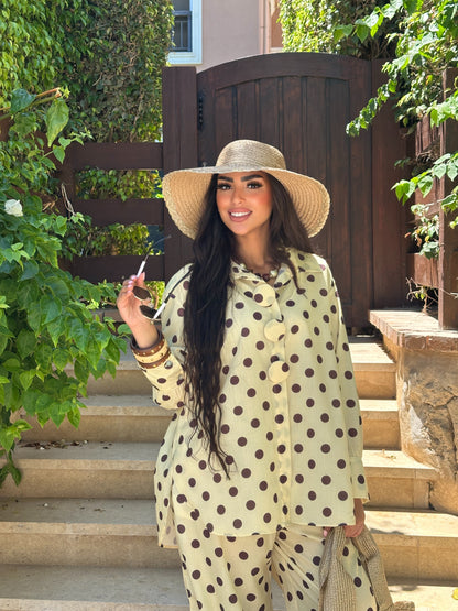 Polka dot set