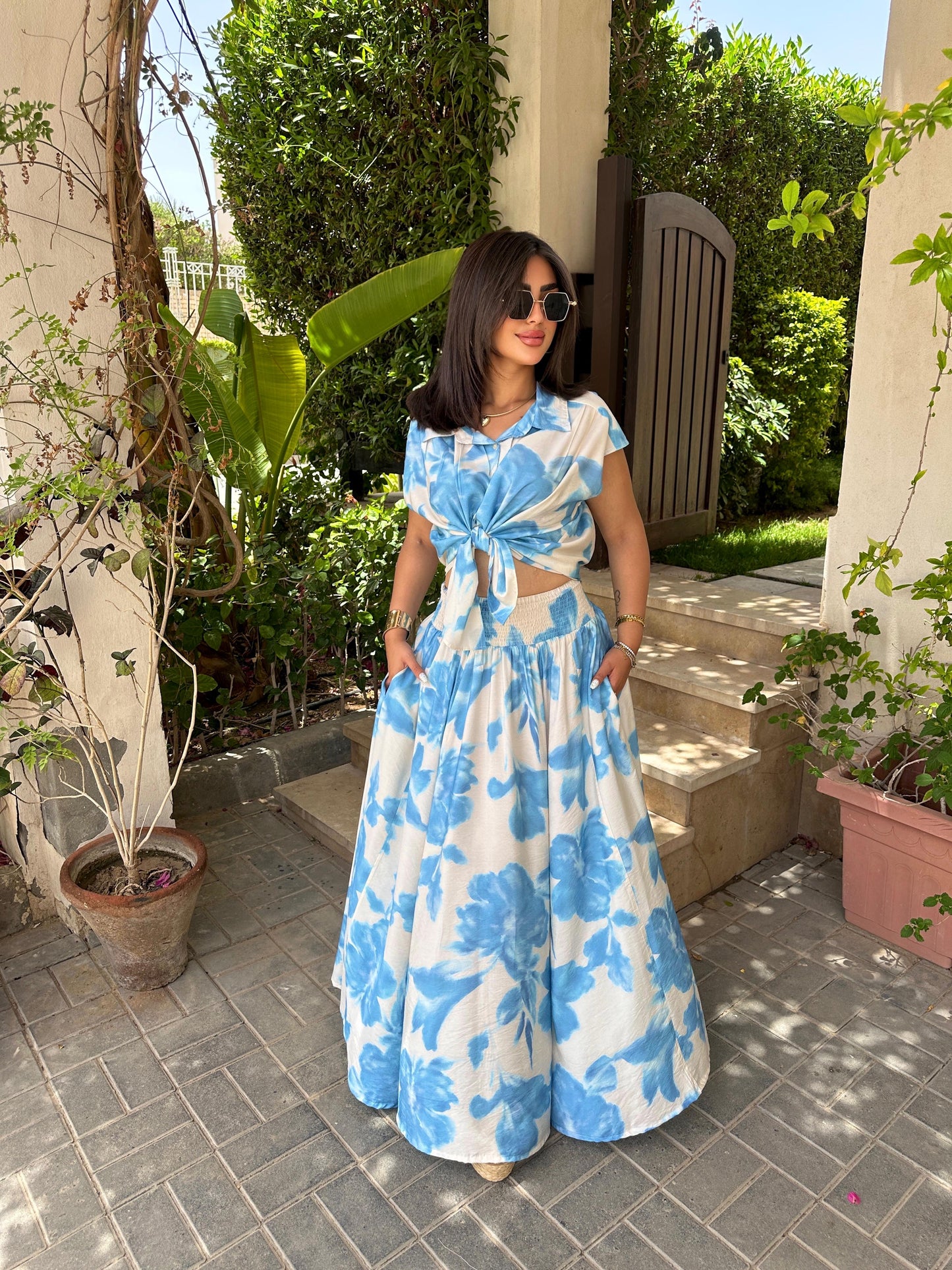 Blue Bloom Summer Set