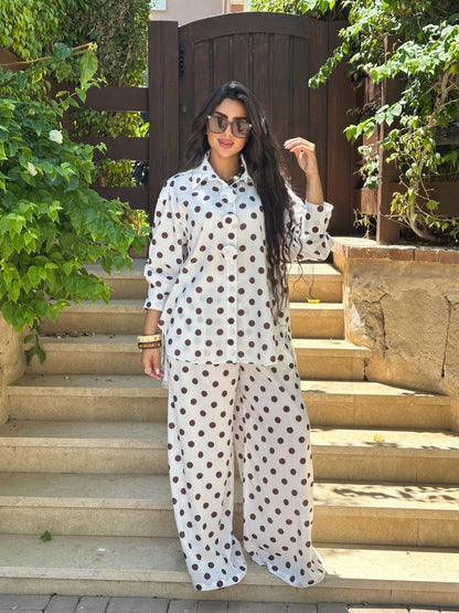 Polka dot set